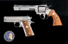 Colt Double Diamond Python/Officers 1911 Set