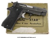 Star BM 9mm Semi Auto Pistol