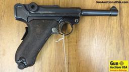 Deutsche Waffen und Munitionsfabriken (DWM) LUGER 1906 9MM Semi Auto Pistol. Very Good Condition. 4"