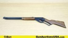 Daisy 1938B 4.5 MM BB RIFLE. Very Good. Lever Action Features a Front Blade Sight, Notch Rear Sight,
