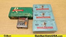 Winchester & Remington 45 Colt, 410 Ga, & 45 AUTO RIM. Ammo. 189 Total Rds; 150 Rds- 45 COLT 250 Gra