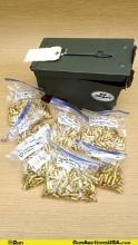 9 mm Ammo. 600 Total Rds 9mm FMJ. Includes Medium OD Green Steel Ammo Can.. (70189)