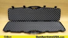 Plano Protector Rifle Case. Excellent. Black Polymer Padded Lockable Rifle Case. Dimensions- 51 "x15