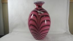 Fenton Barber 13" Hyacinth vase