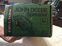 John Deere spreader new in box