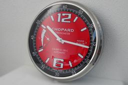 Dealer wall clock: Chopard / Händlerwanduhr: Chopard