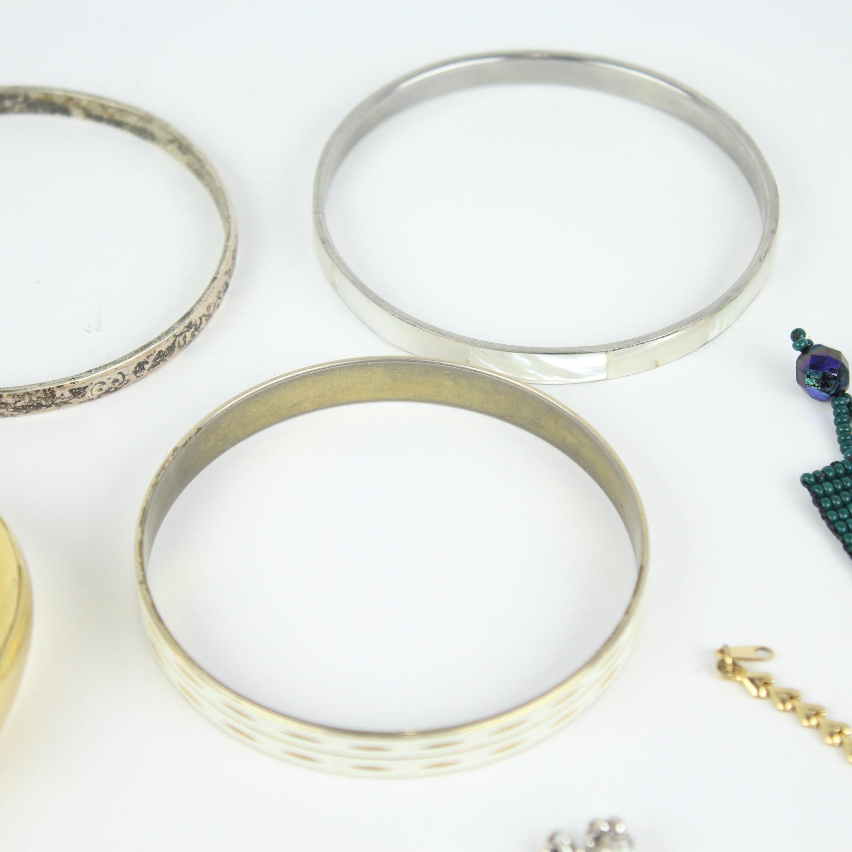 12 Vintage to Now Costume Jewelry Bracelet Lot