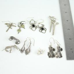 30 Grams Sterling Silver Earrings