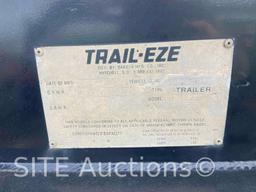 1995 Trail-Eze DD6T38CF Sliding Axle Tilt Deck Trailer