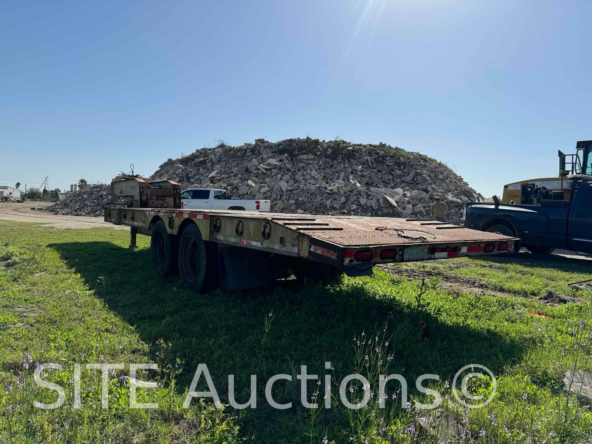 T/A Flatbed Trailer