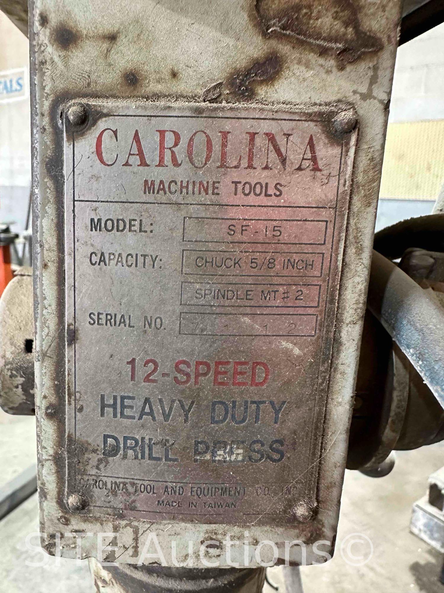 Carolina SF-15 12 Speed Drill Press