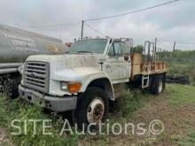 1996 Ford F800 S/A Flatbed Truck