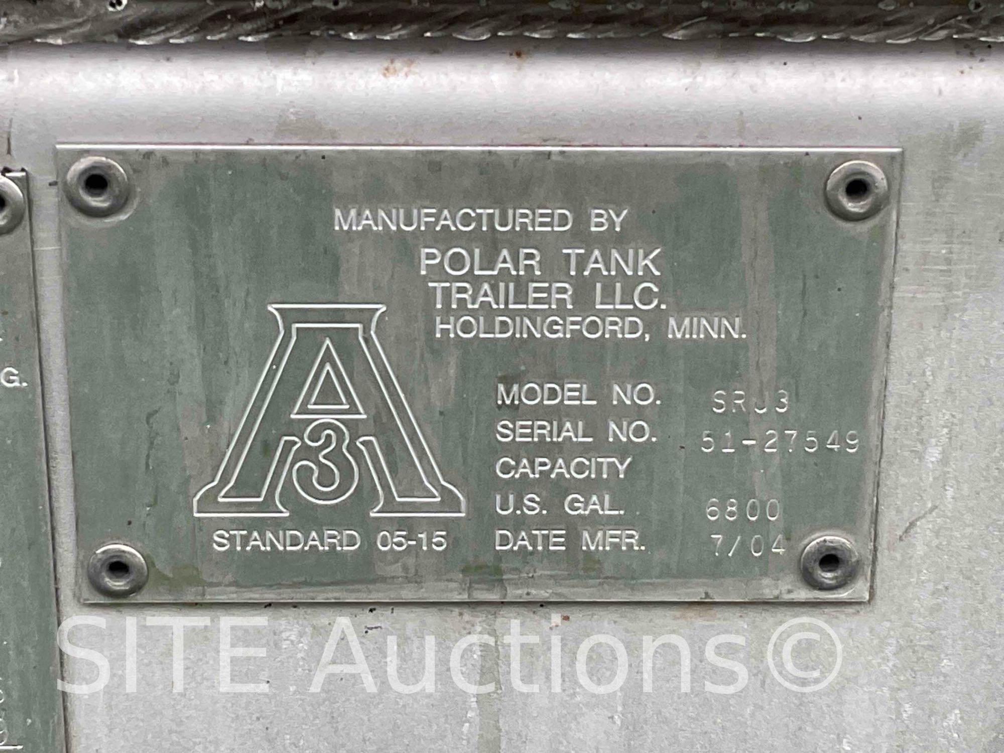 2005 Polar T/A Tank Trailer
