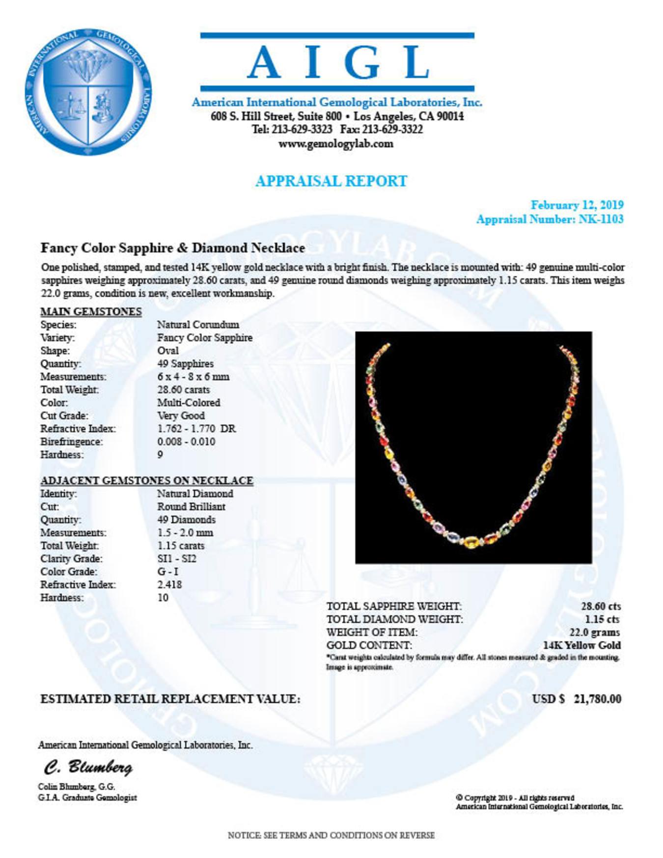 14k White Gold 22.78ct Blue Topaz 13.89ct Aquamarine 0.77ct Diamond Pendant