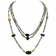 319.00ct Multi-Stone Three Strands Necklace