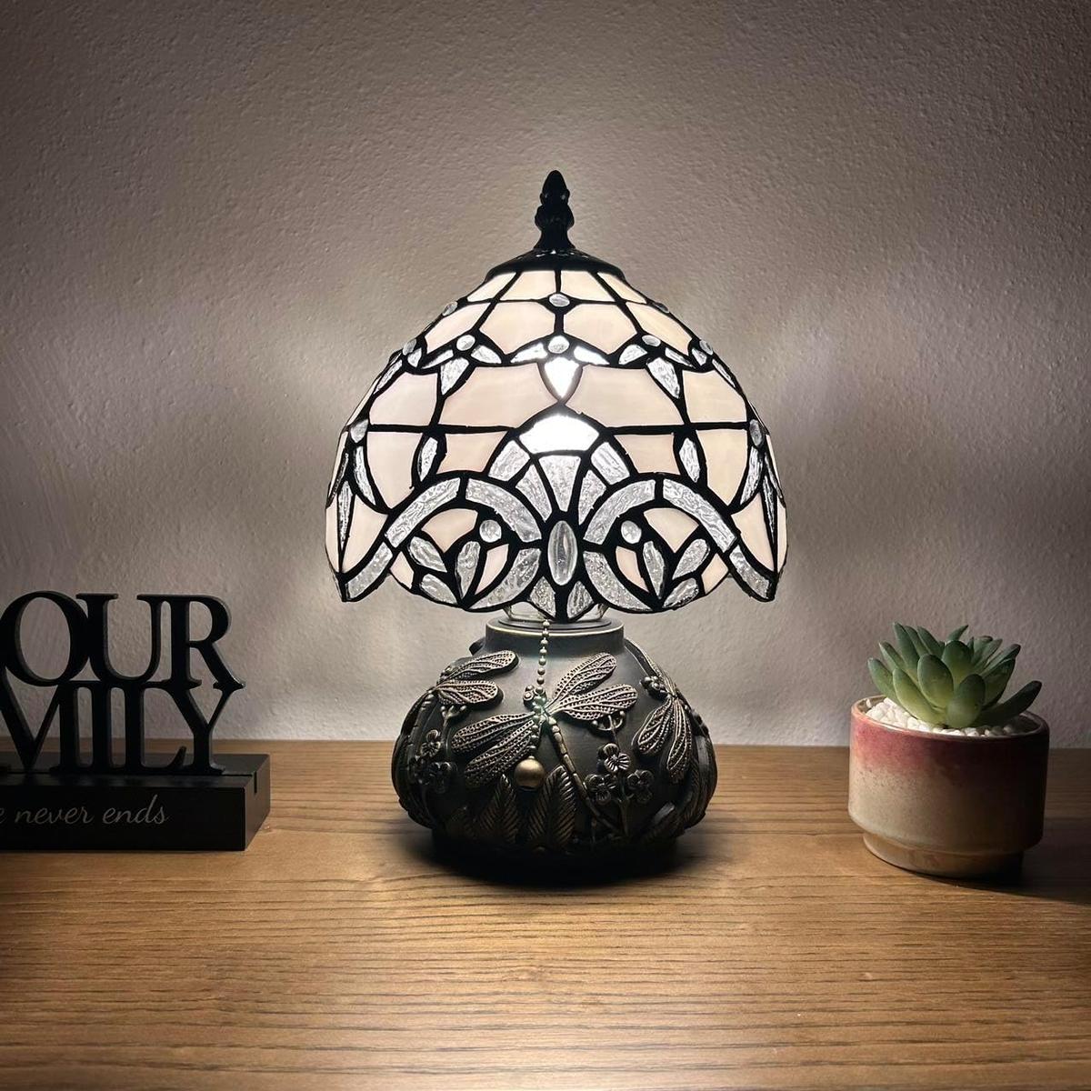 Enjoy Decor Lamp- Tiffany-Style Mini Table Lamp. 12" H*8" W.  Retail $125.00