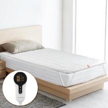 Comfytemp Heated Mattress Pad, Twin, Dual Zone Electric Bed Warmer - Retail $50.00