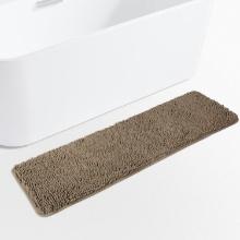 Taupe 47 x 17 Bathroom Rug – Thick Chenille Bath Mat, Retail $35.00