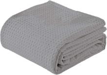 Cotton Waffle Blanket, Queen Size, (90x90), Retail $70.00