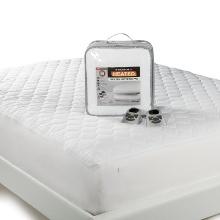 Biddeford Quilted Heated Electric Mattress Pad, White, Queen, Retail $179.99