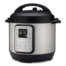 Instant Pot 6 Qt. Duo Plus Stainless Steel Electric Pressure Cooker, Silver-Tone, Retail $119.99