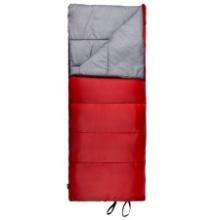 Ozark Trail 50-Degree Warm Weather Rectangular Sleeping Bag, Red, 33 X75, Retail $20.00