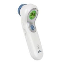 Braun No Touch Forehead Digital Thermometer All Ages, White, Retail $52.00