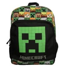 Minecraft Boys Backpack Creeper Face 16", Retail $35.00