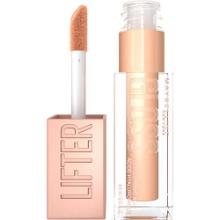 Maybelline New York Lifter Gloss Lip Gloss Makeup w/Hyaluronic Acid, Bronzed, Sun, Retail $12.00
