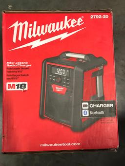 Milwaukee M18 Lithium-Ion Cordless Jobsite Radio/Charger. $263 MSRP