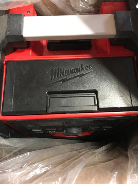 Milwaukee M18 Lithium-Ion Cordless Jobsite Radio/Charger. $263 MSRP