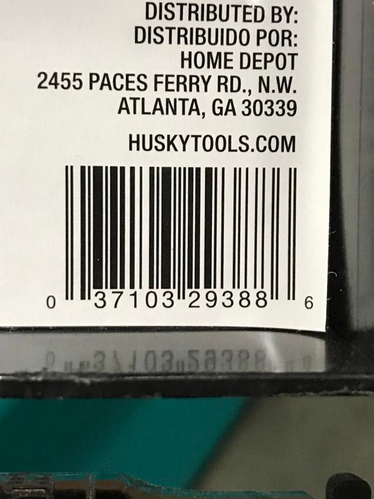 Husky tools, sockets, wrench sets, and accessories. $243 MSRP