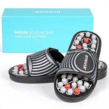 BYRIVER Plantar Fasciitis Relief Foot Massager Slippers for Men and Women, $26.99 MSRP