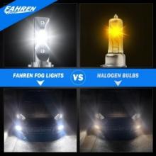 FAHREN 9007/HB5 LED Bulbs, 24000 Lumens Super Bright 6500K Cool White, $59.99 MSRP