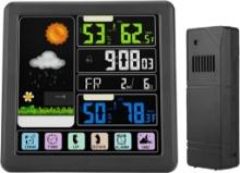 Weather Station Wireless Indoor Outdoor Thermometer, $30.84 MSRP