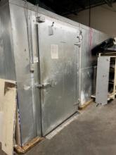 18' X 20' KPC Freezer with new Hill Phoenix pallet door