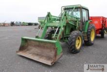JD 6200 tractor w/ JD 640 loader