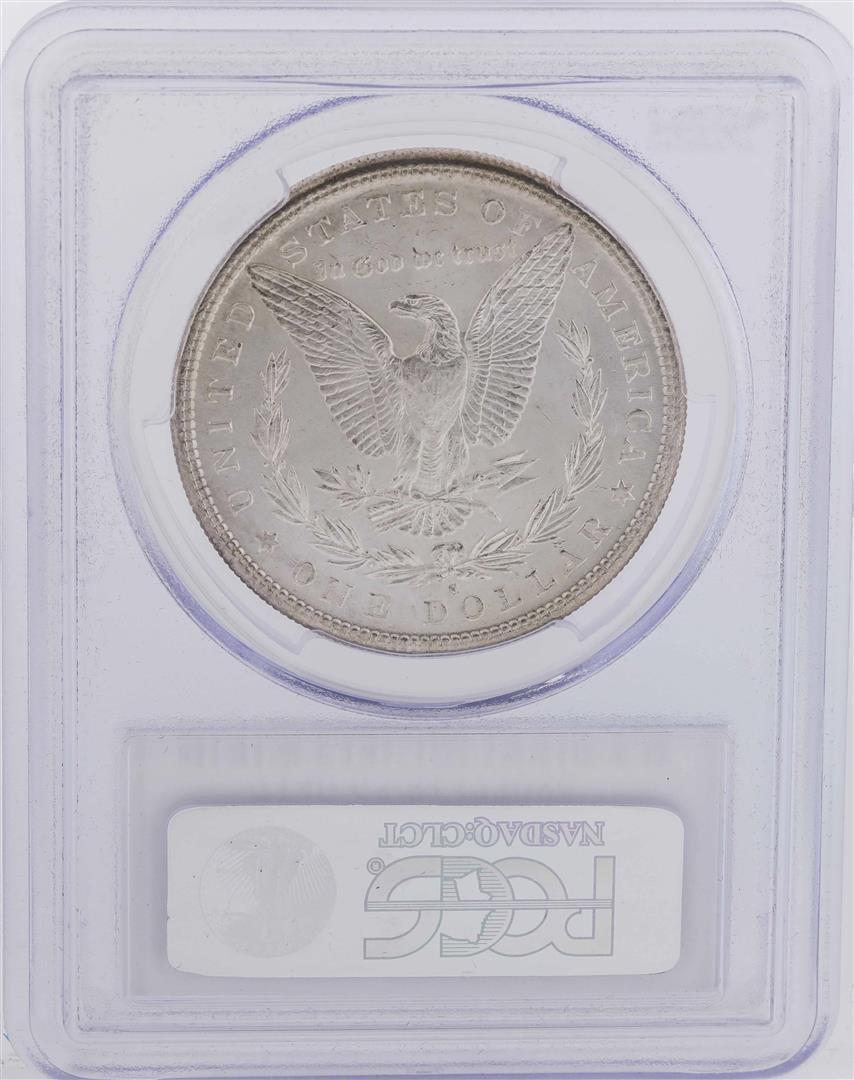1882-S $1 Morgan Silver Dollar Coin PCGS MS65