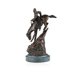 Mountain Man Bronze Replica By Frederic Remington