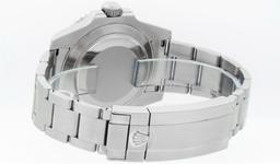 Rolex Mens Stainless Steel Ceramic Insert 40mm Submariner Wristwatch