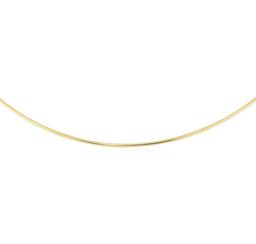 18 Inch Rounded Snake Chain - 14KT Yellow Gold