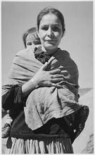 Adams - Dinee Woman and Child, Canyon de Chelle, Arizona