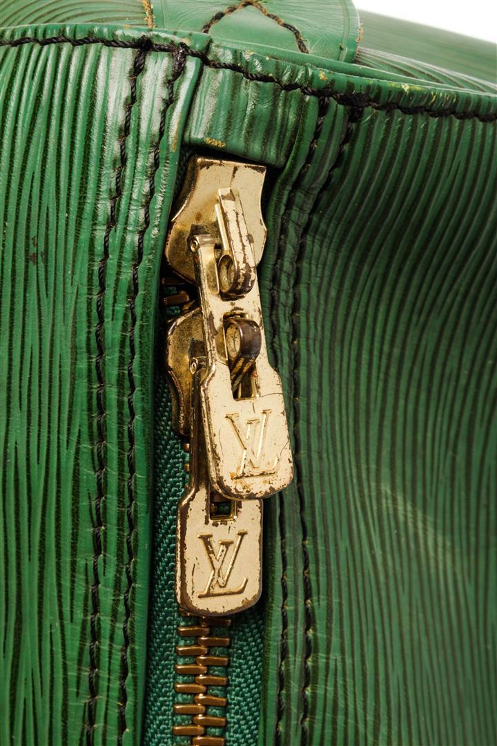 Louis Vuitton Green Epi Leather Keepall 50 Travel Bag