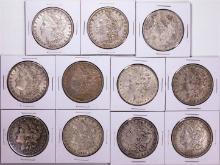1880-1890 Morgan Silver Dollar Coin Collector's Set