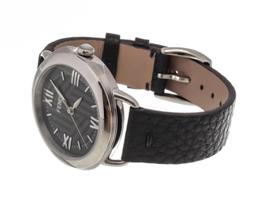 Fendi Black Leather Selleria Quartz Watch