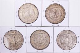 1887-1891 Morgan Silver Dollar Coin Collector's Set