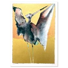 Golden Stork by Salomon (1935 - 2014)