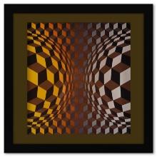 Cheyt - OND de la serie Structures Universelles De L'Hexagone by Vasarely (1908-