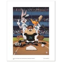 At the Plate (Devil Rays) by Looney Tunes