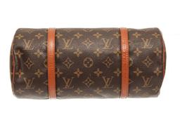 Louis Vuitton Brown Canvas Papillon 30 Shoulder Bag